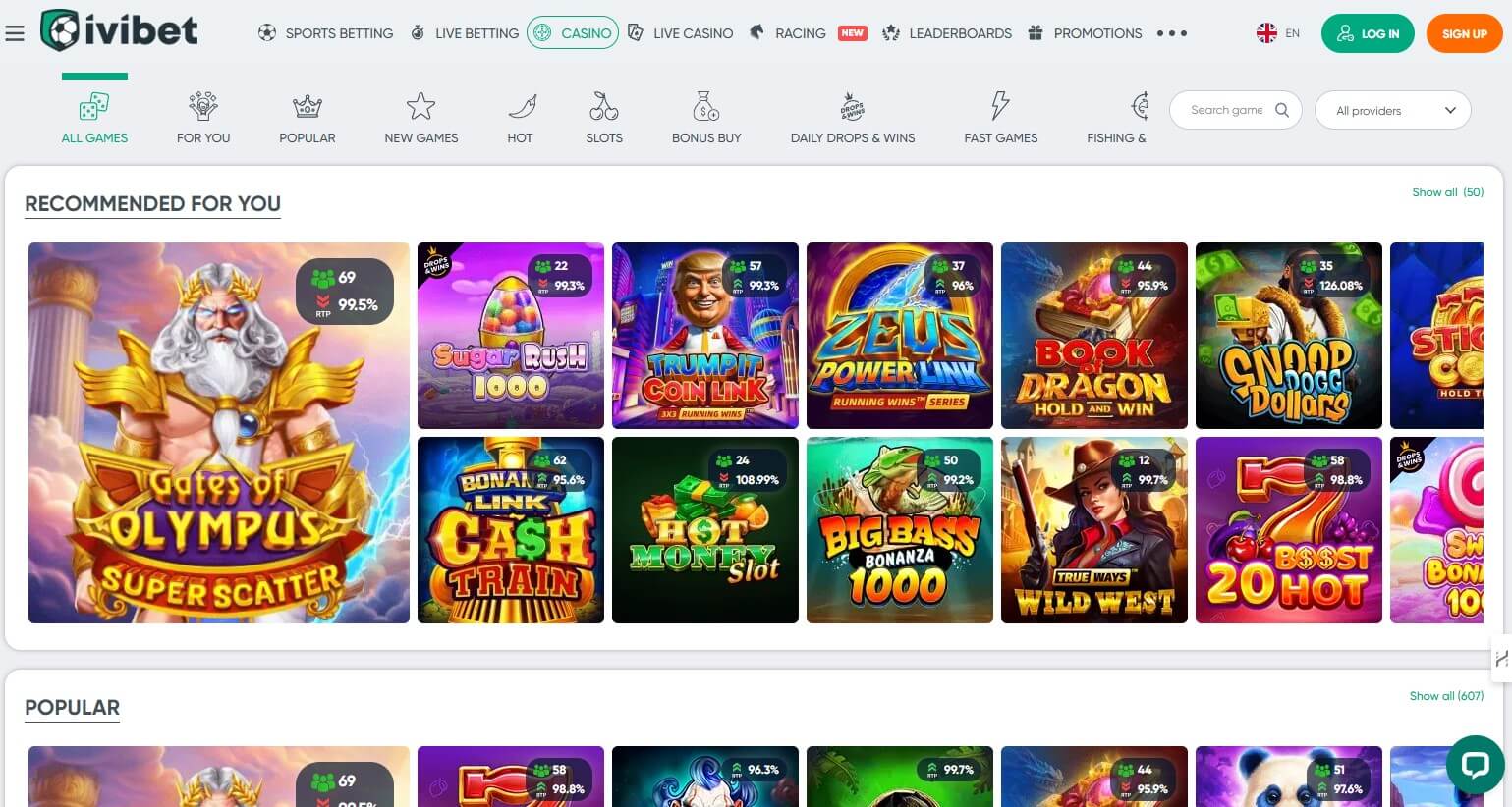 Ivibet AR Casino