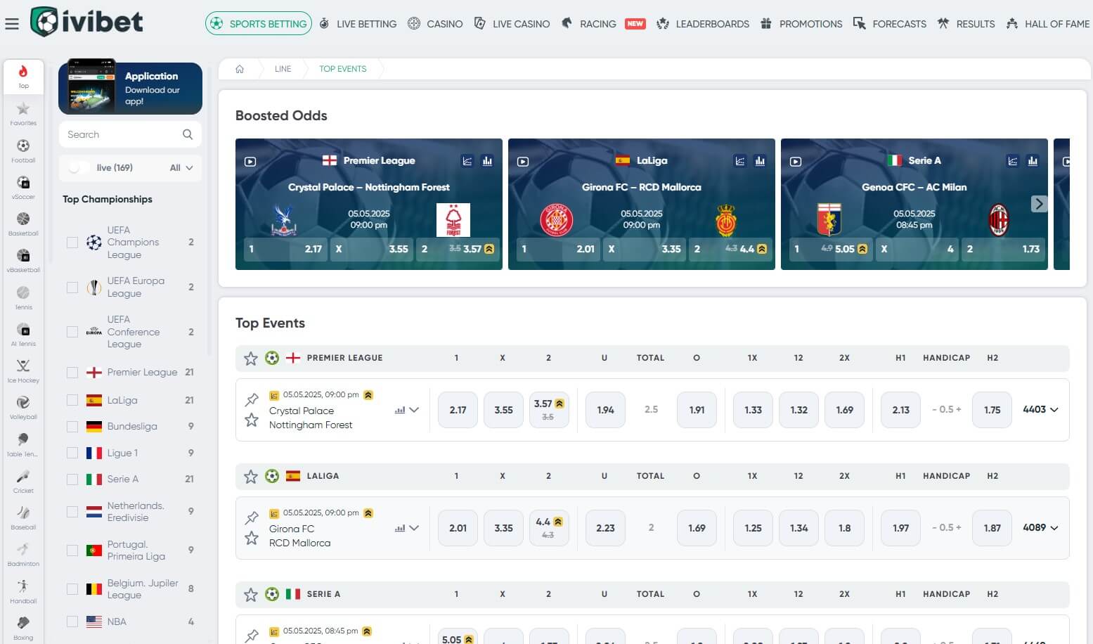 Ivibet AR Sports
