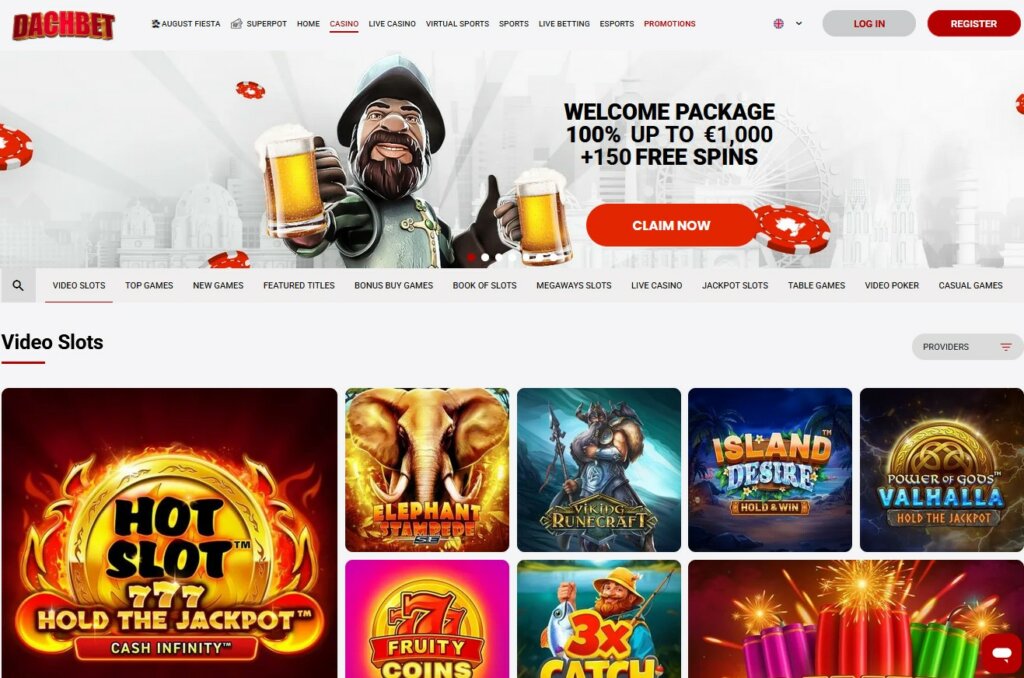 DACHbet Casino Review Online Casino AR