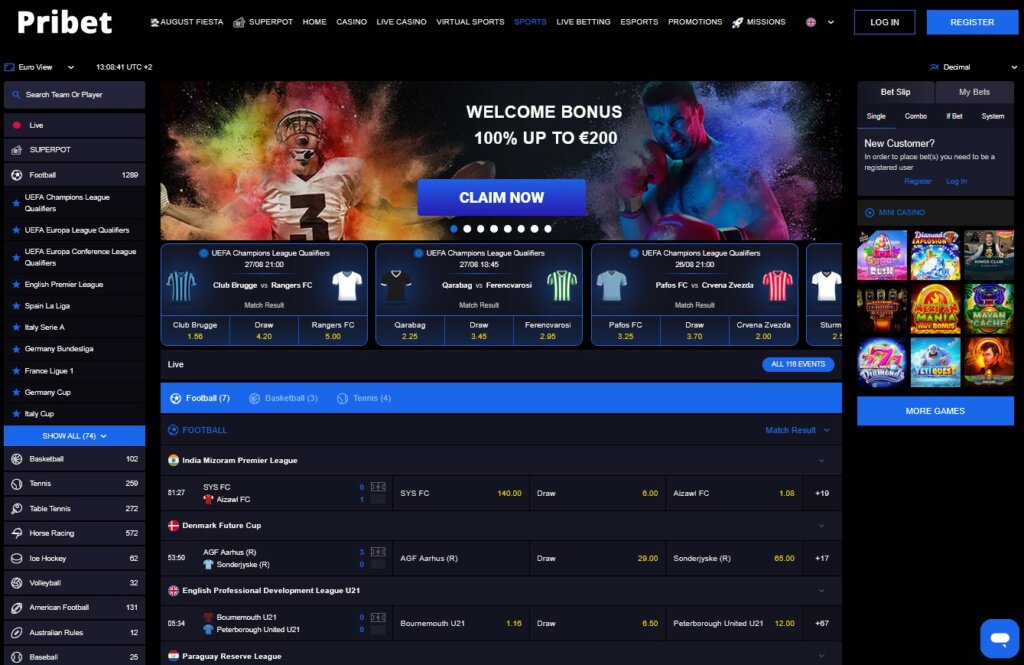 Pribet Casino Review Betting AR