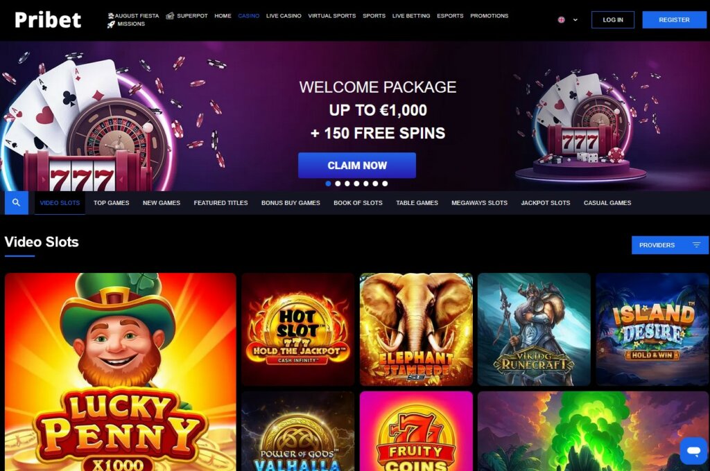 Pribet Casino Review Online Casino AR